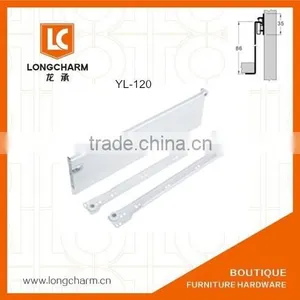 Telescopic Channel Drawer Slide Roller Drawer Slide Metal Drawer Slide Rail From Furniture Hardware thumbnail-2