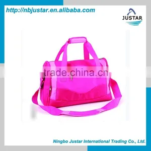 Outdoor Exclusive Preppy Style Barrel Shape Women Gym Bag Wholesale Pro Sports Gym Bag thumbnail-1