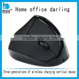 2016 Hot Selling Ergonomic Design Vertical Wireless Mouse thumbnail-3