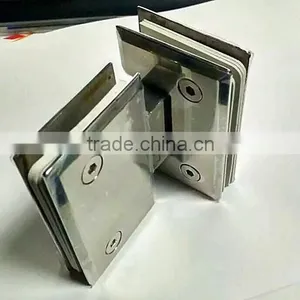 Heavy Duty SUS 304 Glass Door Hinge 180 Degree Galss Door Hinge thumbnail-2