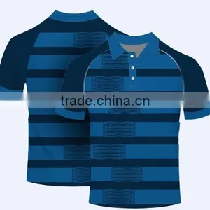 Wholesale New Design Breathable Sublimated Soccer Polo Shirt thumbnail-1