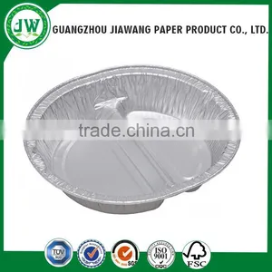 Small Round Aliminum Foil Bakery Food Container Foil Tray thumbnail-3