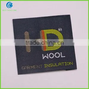 Custom High Density Labels Sewed In Cheap Woven Labels For Garment Handbags thumbnail-3