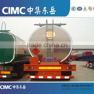 CIMC Manufacture 38cbm Water Tanker Semi Trailer Trucks For Sale thumbnail-4