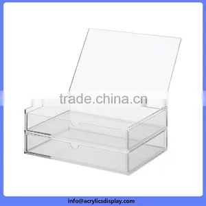 China Gold Supplier Super Quality Acrylic Jewelry Box With Magnet thumbnail-5