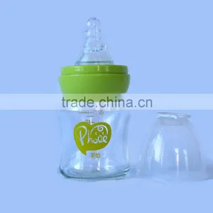 8 Ounce Wide Mouth Lead Free Glass Nursing Bottle Wholesaler thumbnail-4