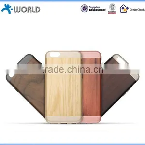 Soft Natural Wood TPU Wooden Case for Iphone 6S thumbnail-5