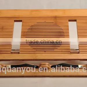 Bamboo Reading Book Stand Portable Type thumbnail-3