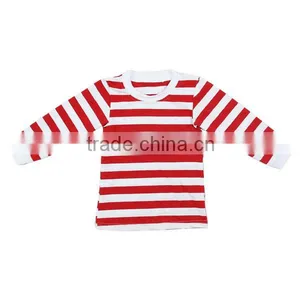 Wholesale 2016 Kids Apparel for Baby Boys Strip Cotton Long Sleeve Shirts thumbnail-1