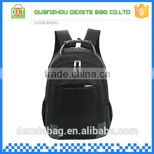 Customized Size Black Polyester Waterproof Laptop Notebook Backpack thumbnail-4