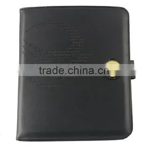 A4 Leather File Folder File Folders Presentation Folder Portfolio thumbnail-1
