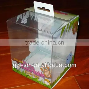 Full Color Printing Custom Made Transparent Small Plastic Box thumbnail-1
