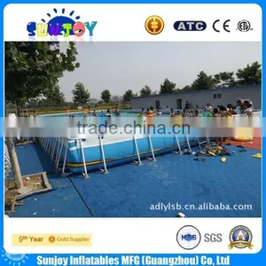 Mini Outdoor Spray Paint Frame Swimming Pool for Kids and Adults thumbnail-4