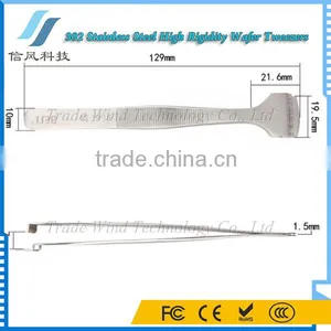 BEST-91-6T SA 302 Stainless Steel High Rigidity Wafer Tweezers Best Tweezers thumbnail-2