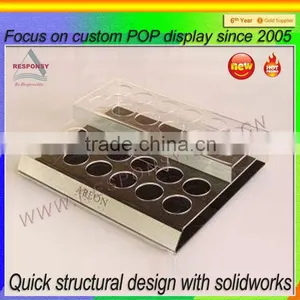 Acrylic Counter Essential Oil Display Rack in Cosmetcs Stores thumbnail-6
