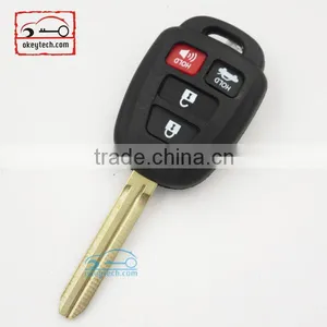High Quatity Toyota 4 Button Remote Key Shell FCCID FCC:HYQ12BEL Car Key Toyota Romote Key Shell thumbnail-3