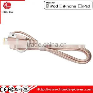 High Speed 8 Pin MFI Certified USB Charging and Data Transfer Cable thumbnail-5