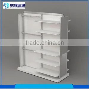 MDF Metal Tube Clothing Stainless Steel Display Stand thumbnail-1