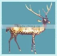 Brass Deer Statue , Brass Animal Figures , Statue , Sculptures thumbnail-1