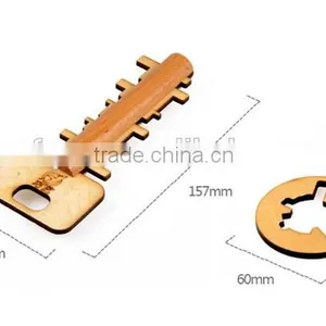 Wooden Adult Toys Brain Teaser Interlock Puzzle Toy thumbnail-5