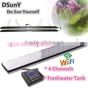 Wifi Controller Freshwater Fish Led Lighting Aquarium Light Red and Green Cool White 2*180cm Planted Freshwater thumbnail-1