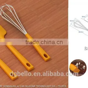 Latest Designed FDA & LFGB Certificates Silicone and Stainless Steel Utensils thumbnail-1