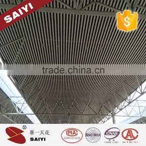 U Shape Baffle Ceilings for Office Decoration, Online Shopping,aluminum Extrusion Profile thumbnail-1