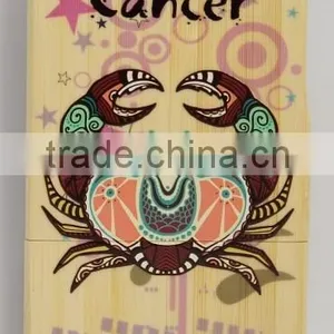 OCASE Manufacturer Maple Wood Zodiac Sign Color Drawing Printing Phone Cover for Iphone 6 thumbnail-4