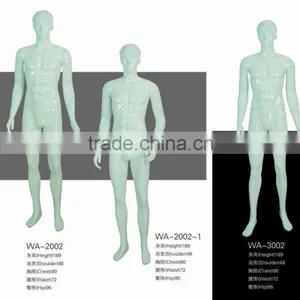 High Glossy Abstract Plastic Mannequin for Male Garments Display thumbnail-1