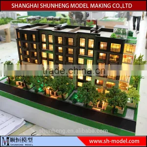 Building House Apartment Scale Model for Real Estate Exhibition,miniature Architectural Model Making thumbnail-3