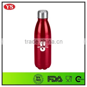 Customized Color Double Wall 500 ml Vacuum Bottle With Lid thumbnail-1