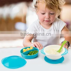 Beautiful Hot Sale Non-toxic Safety Baby Food Bowls thumbnail-4