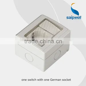 Waterproof 1 Gang Switch Waterproof Electrical Socket(SP-SRS) thumbnail-1