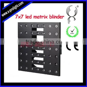 LED Warm White Light 49x3w LED Matrix Blinder DMX Stage Blinder Light thumbnail-1