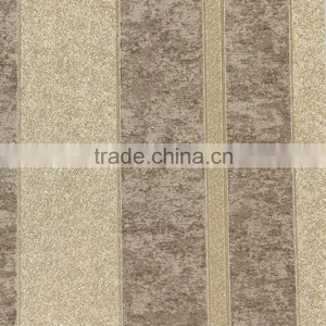 Black and Gold Wallpaper Wide Striped Wall Paper Wallpaper in Italian thumbnail-2