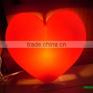 Different Colors Heart Shape Craft Wall Lamp thumbnail-1