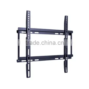 Universal Cheap Slim Profile 30mm Vesa 400*400 Assembly Wall Plate Lcd Plasma Fixed tv Wall Mount for Panel 26 to 55in Panel tv thumbnail-1