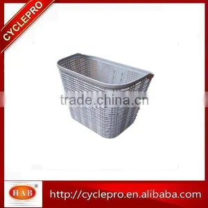 Colorful Bigger Bicycle Plastic Front Basket/city Plastic Bike Basket/city thumbnail-1