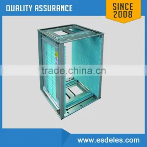 High Temperature ESD PCB Magazine Rack With Conductive Plastic Wall thumbnail-6