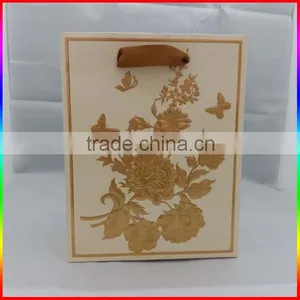 Custom Print High Quality Jewelry Paper Bag With Gold Embossing Printing thumbnail-1
