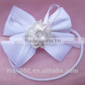 Hair Wraps Polyester Ribbon Bows Fabric Pull Bows thumbnail-2