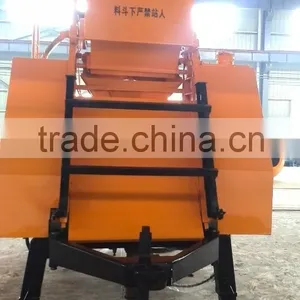Hot Sale-40m3/h Small Diesel Trailer Concrete Pump HBTS40-10-74R With Famous Diesel Engine Exported thumbnail-4