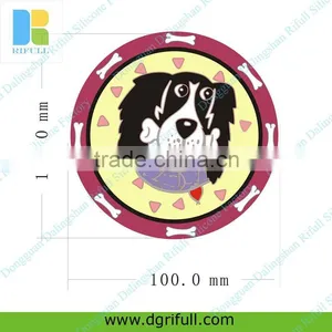 Cartoon Character Silicone Coaster Set of 4 thumbnail-1