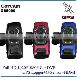 GS5000 Full HD 1080P Car DVR Cam Recorder Camcorder Vehicle Dashboard Camera Built In GPS/G-Sensor+1.5inch+H.264 Video Codecr thumbnail-1