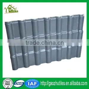 Green Thermoplastic Multiple High Quality Long Life Span Synthetic Roof Tile for House thumbnail-1