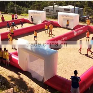 3 in 1 Inflatable Soccer Field for Children Outdoor Football Sports Football Pitch thumbnail-1