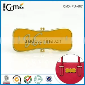 Different Color Filled Custom Fancy Handbag Metal Logo thumbnail-2