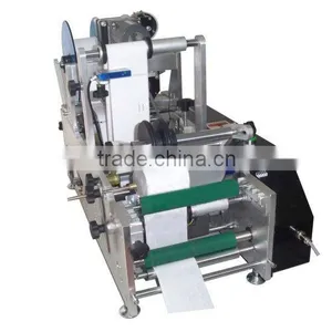 Semi-auto Flat Shampoo Bottle Labeling Machine thumbnail-1