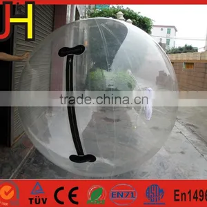 2M TPU Clear Transparent Inflatable Walk On Water Plastic Ball For Sale thumbnail-1