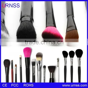 Chocolate Simple 7pcs Cosmetic Brush Set 2 Colors Synthetic Hair thumbnail-6
